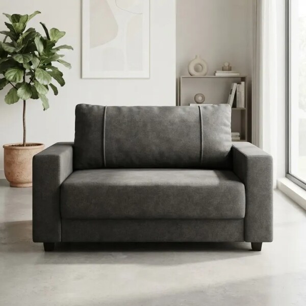 Sofa 2 Cuerpos En Tela Gris Pet Friendly - MERCADERIA CON DETALLES Sofa 2 Cuerpos En Tela Gris Pet Friendly - MERCADERIA CON DETALLES