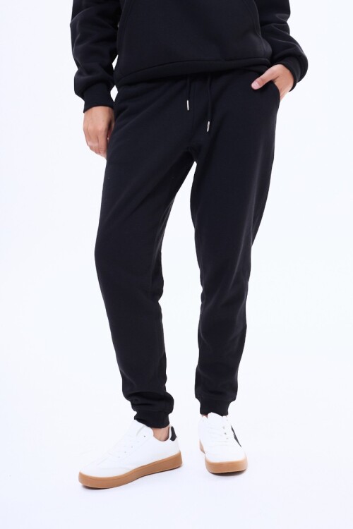 Pantalon de felpa Lisboa Negro
