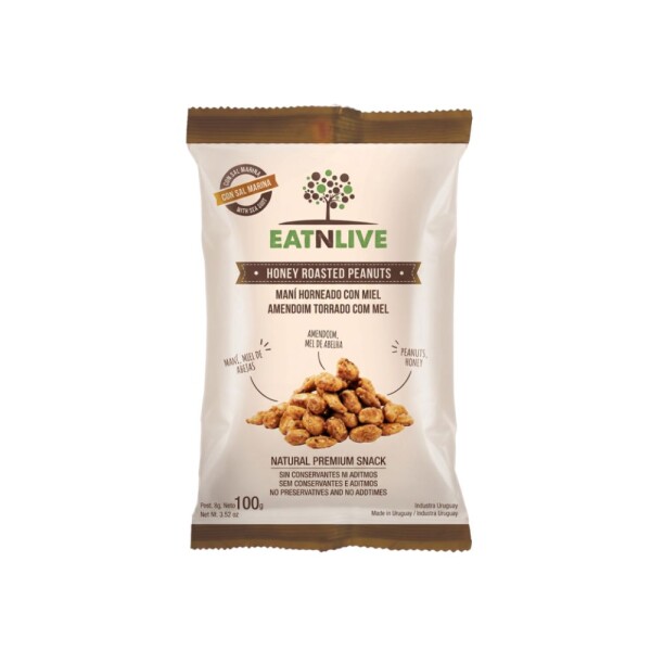 Eatnlive Mani Horneado Con Miel 100g Eatnlive Mani Horneado Con Miel 100g