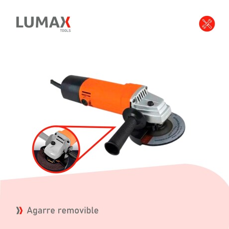 Amoladora Lumax Zgs-605 Naranja