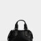 Bowling Noche Cartera Bowling Con Tachas - Negro