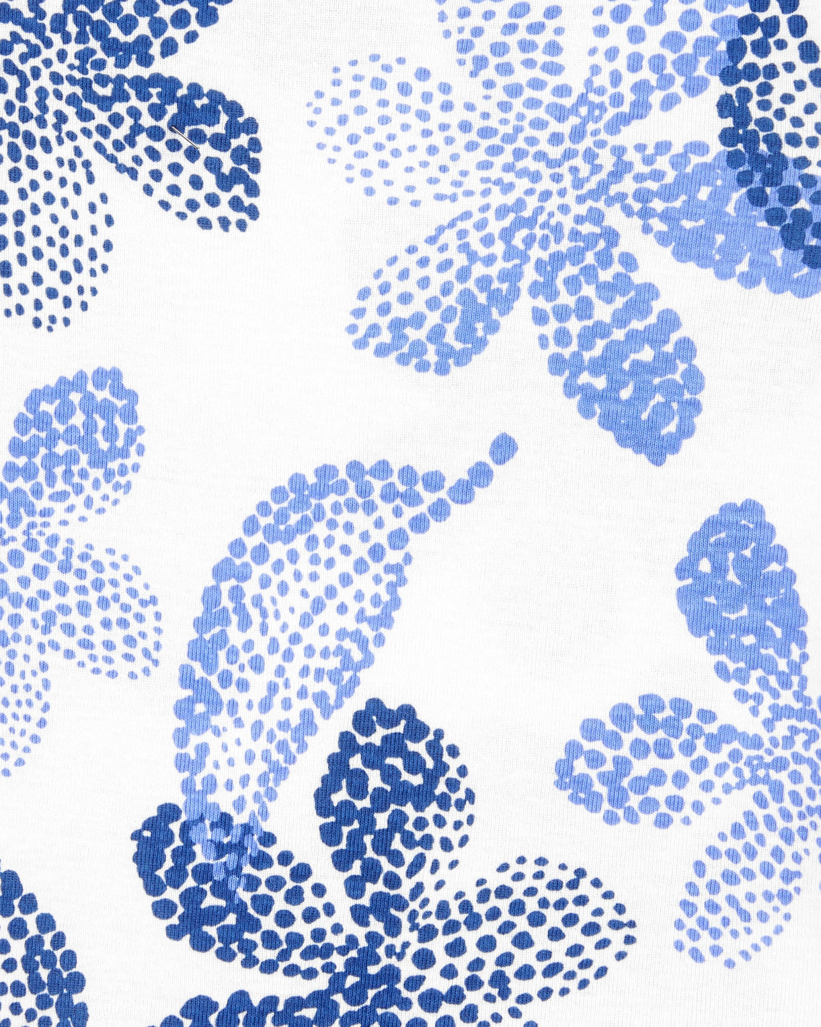 Pijama cuatro piezas de algodón dos remeras y dos shorts Sin color