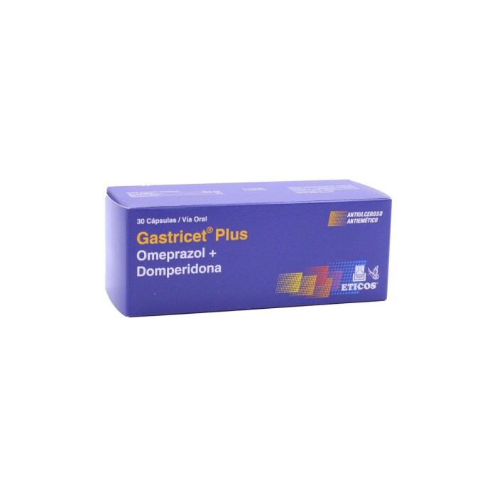 GASTRICET PLUS CJ X 30 CÁPS. única