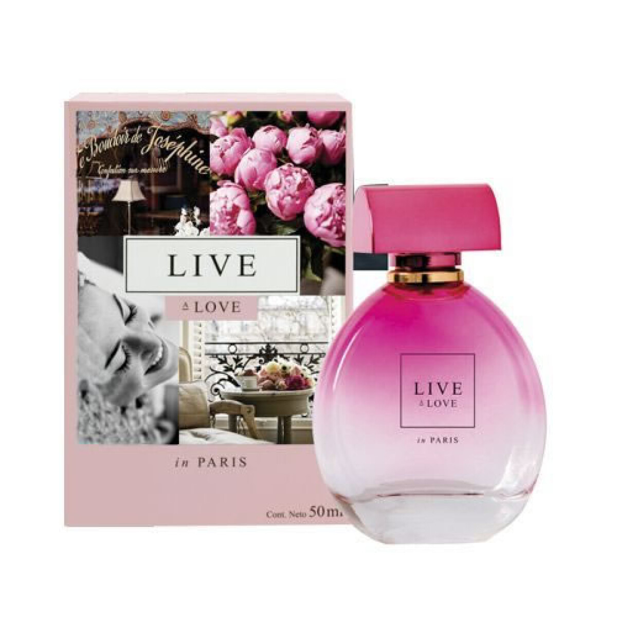 FRAGANCIA LIVE LOVE IN PARIS EDT 50 ML 