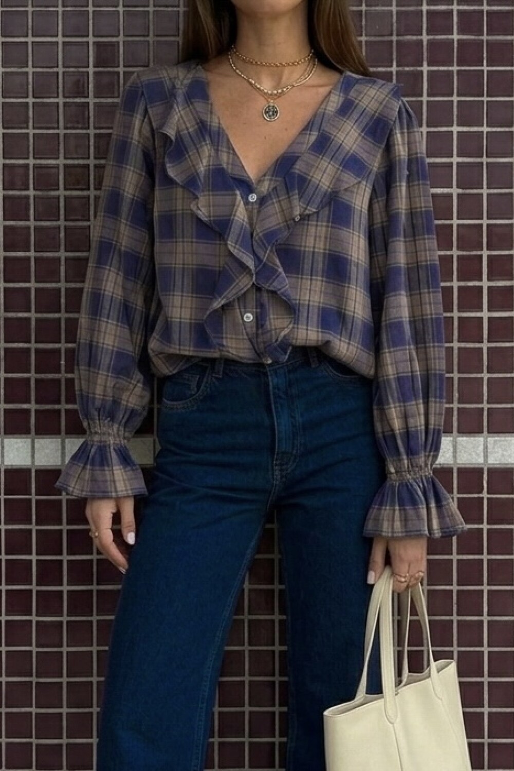 Blusa Kundra Azul