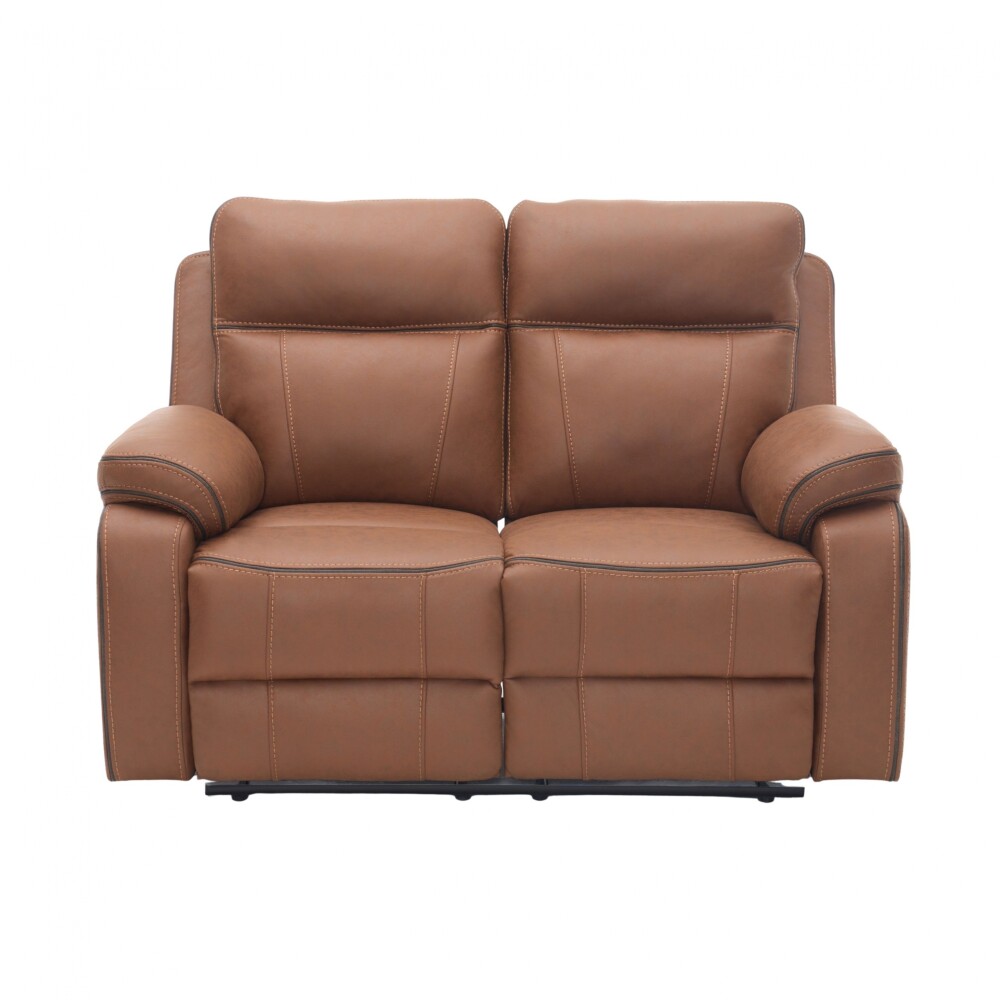 Sillón Recliner Apollo - 2 Cuerpos Marrón Marrón