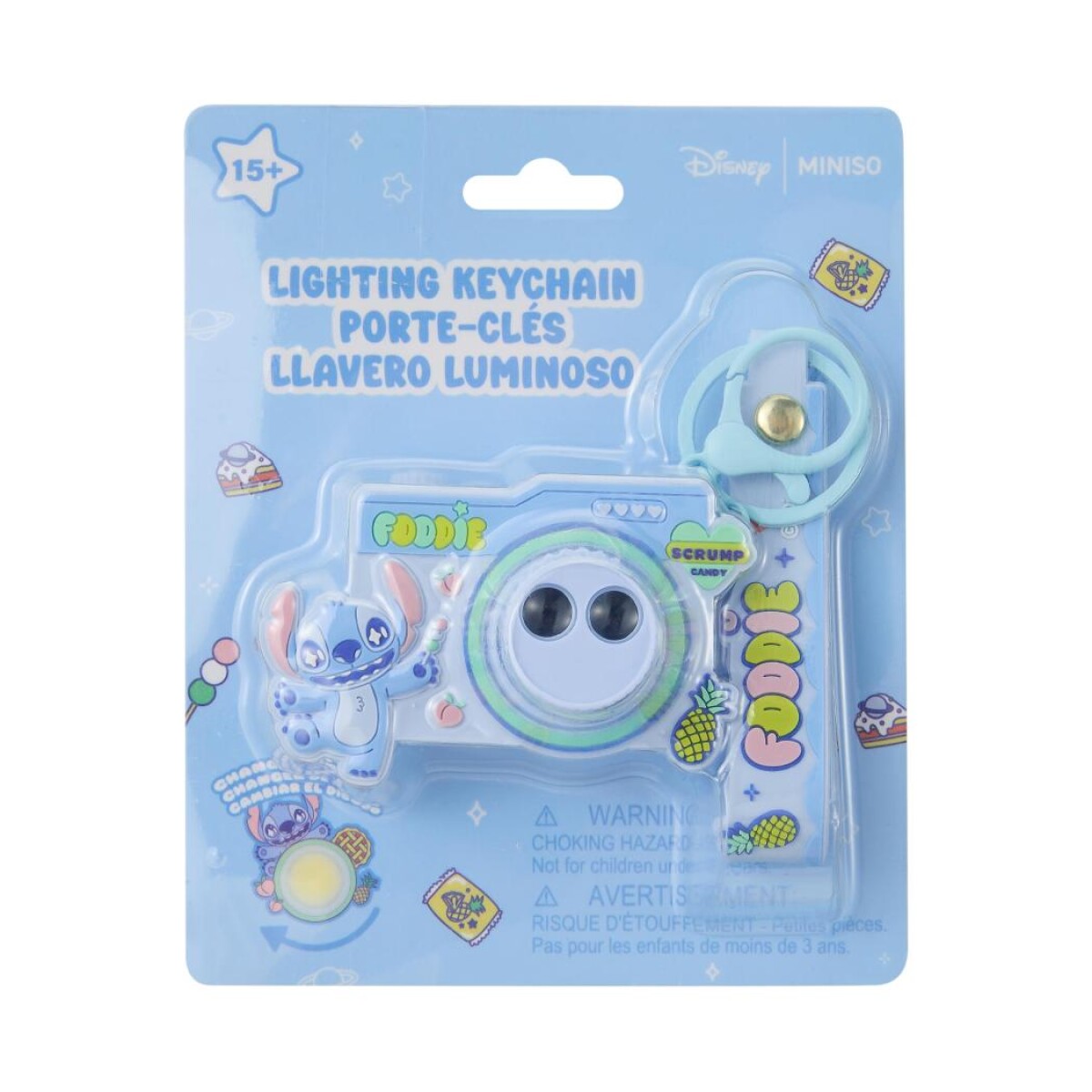 Llavero cámara Stitch 