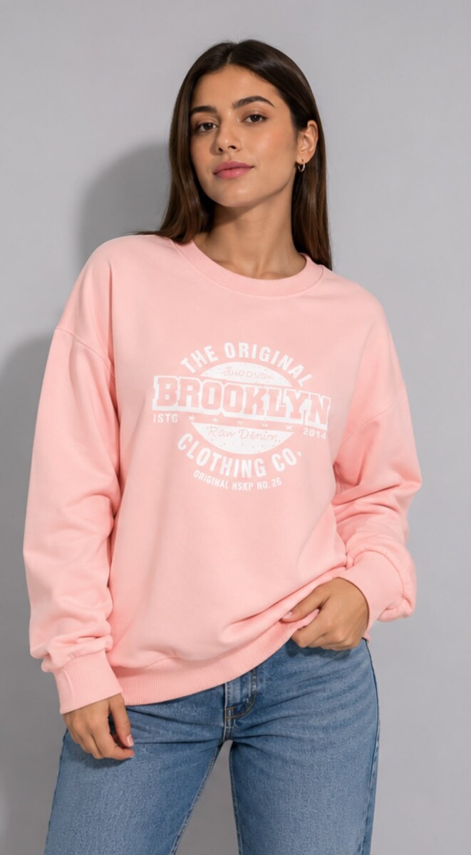 BUZO SLOWLY 8684 - ROSADO 