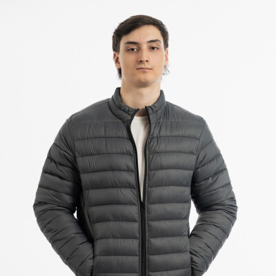Campera Puffer Grey