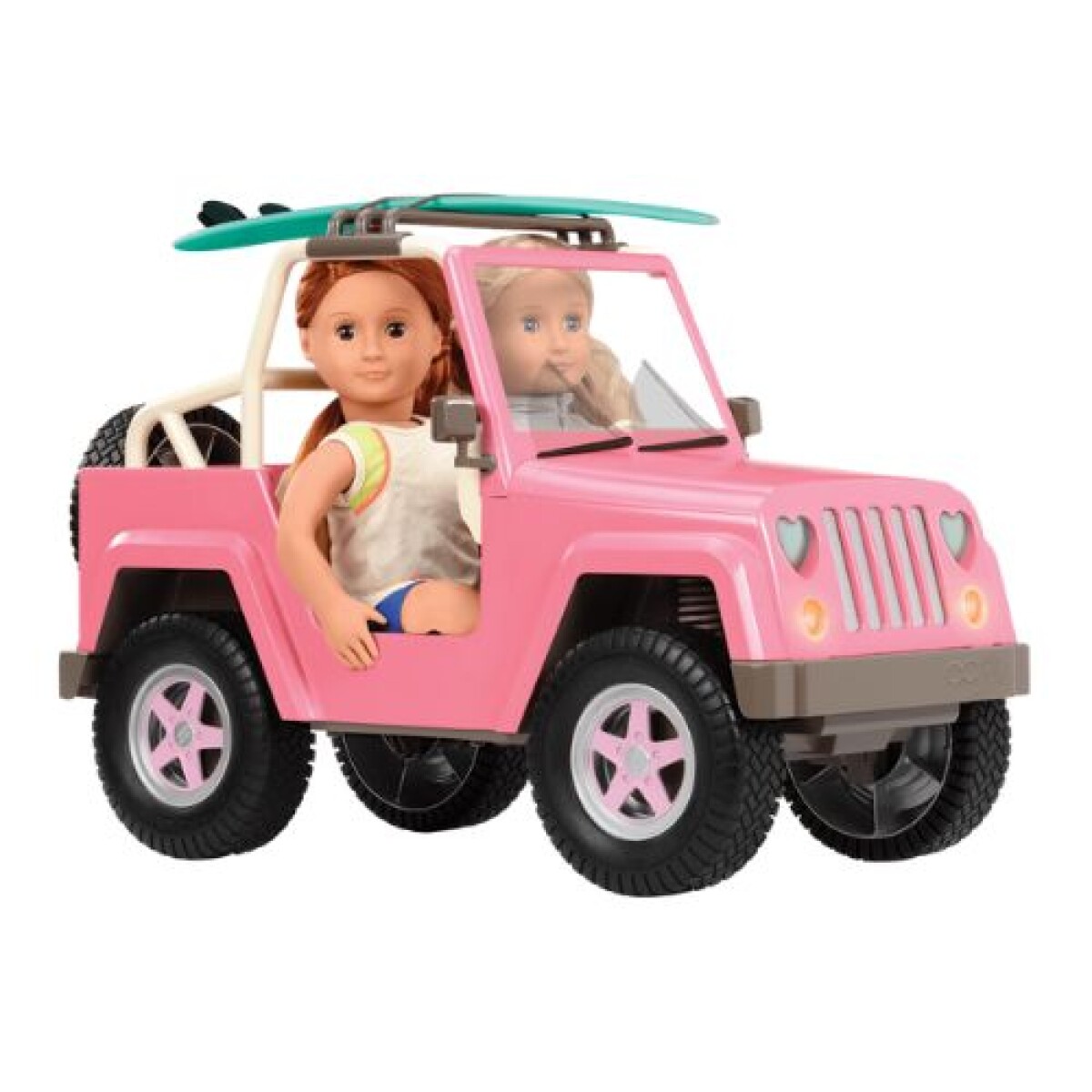 Jeep 4x4 Electronico - Playa Rosado - Our Generation 
