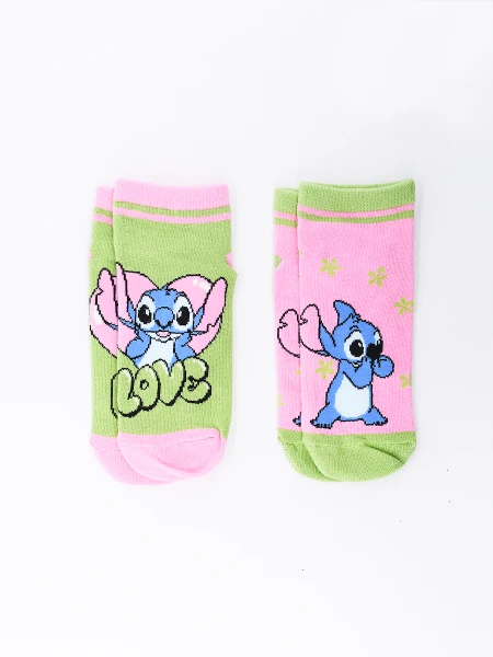 MEDIAS GREEN STITCH PACK X2 VARIANTE 1