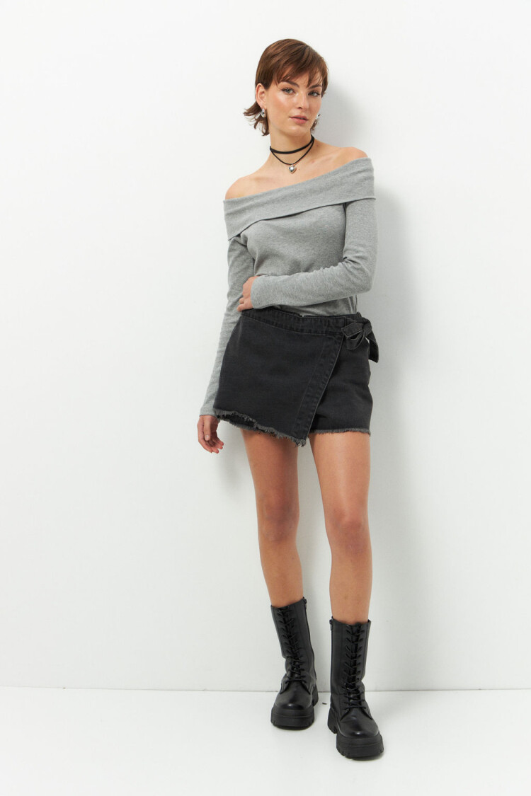 SHORT SALERNO Negro