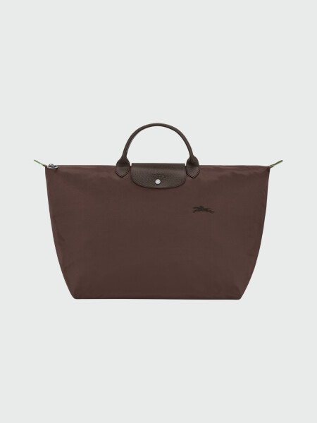 LONGCHAMP - Tote Bag Le Pliage Green L Negro Estampado