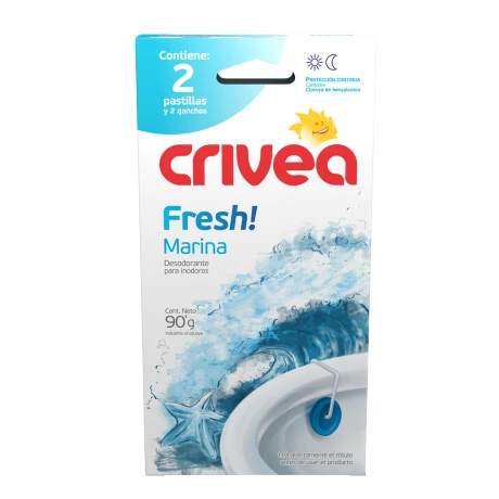 PASTILLA PARA INODORO FRESH MARINA CRIVEA X 2 PASTILLA PARA INODORO FRESH MARINA CRIVEA X 2