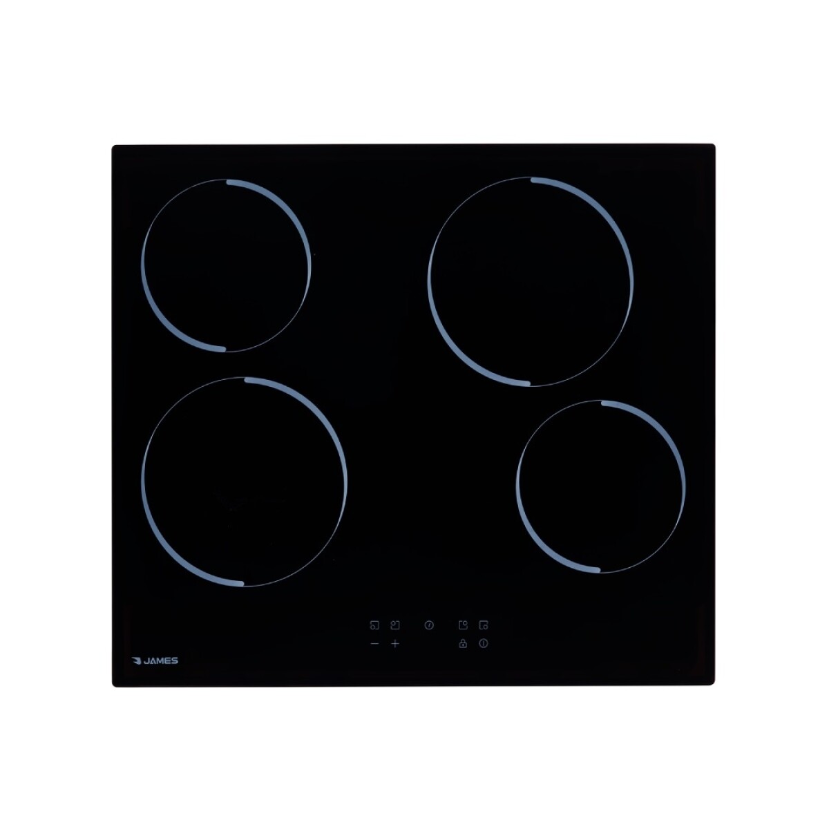 Anáfe JAMES Vitroceramica 4P - Negro 