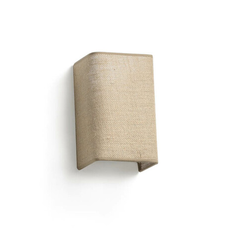LUMINARIA DE PARED RECTANGULAR BIG SOLO Lámpara de Pared Rectangular Big Soto Yute