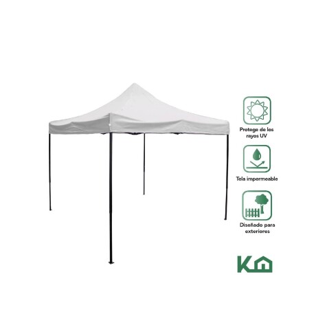 Gazebo reforzado toldo carpa 2x2.5 mt blanco Gazebo reforzado toldo carpa 2x2.5 mt blanco