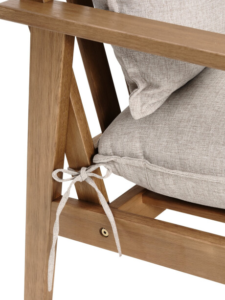 Set jardín RYDDET 4,5 plazas madera dura Set jardín RYDDET 4,5 plazas madera dura