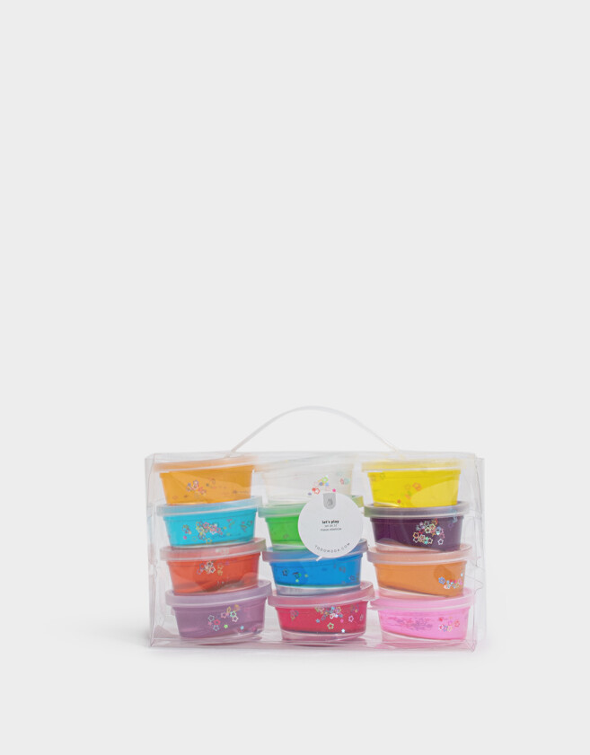 Lúdico Slime Set De Masas Apretables - Combinacion Multicolor