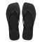 Sandalias de Mujer Havaianas Slime Square Negro