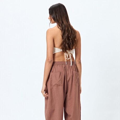 PANTALON FINNIAN Marron