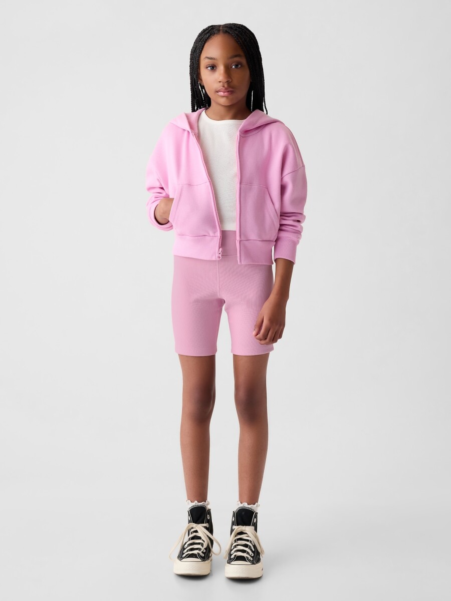 Calza Biker Niña - Sugar Pink 