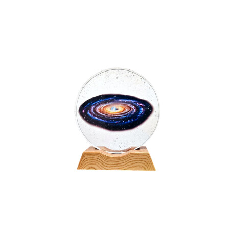 Lámpara Veladora con Luz LED Galaxia