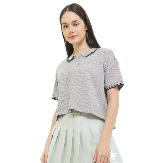 Remera Converse Sporty Waffle Polo - Gris Remera Converse Sporty Waffle Polo - Gris