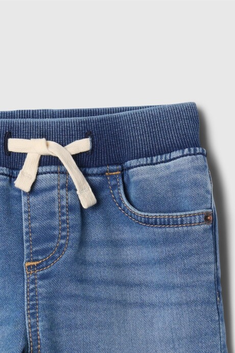 Jean Slim Toddler Niño Medium Wash