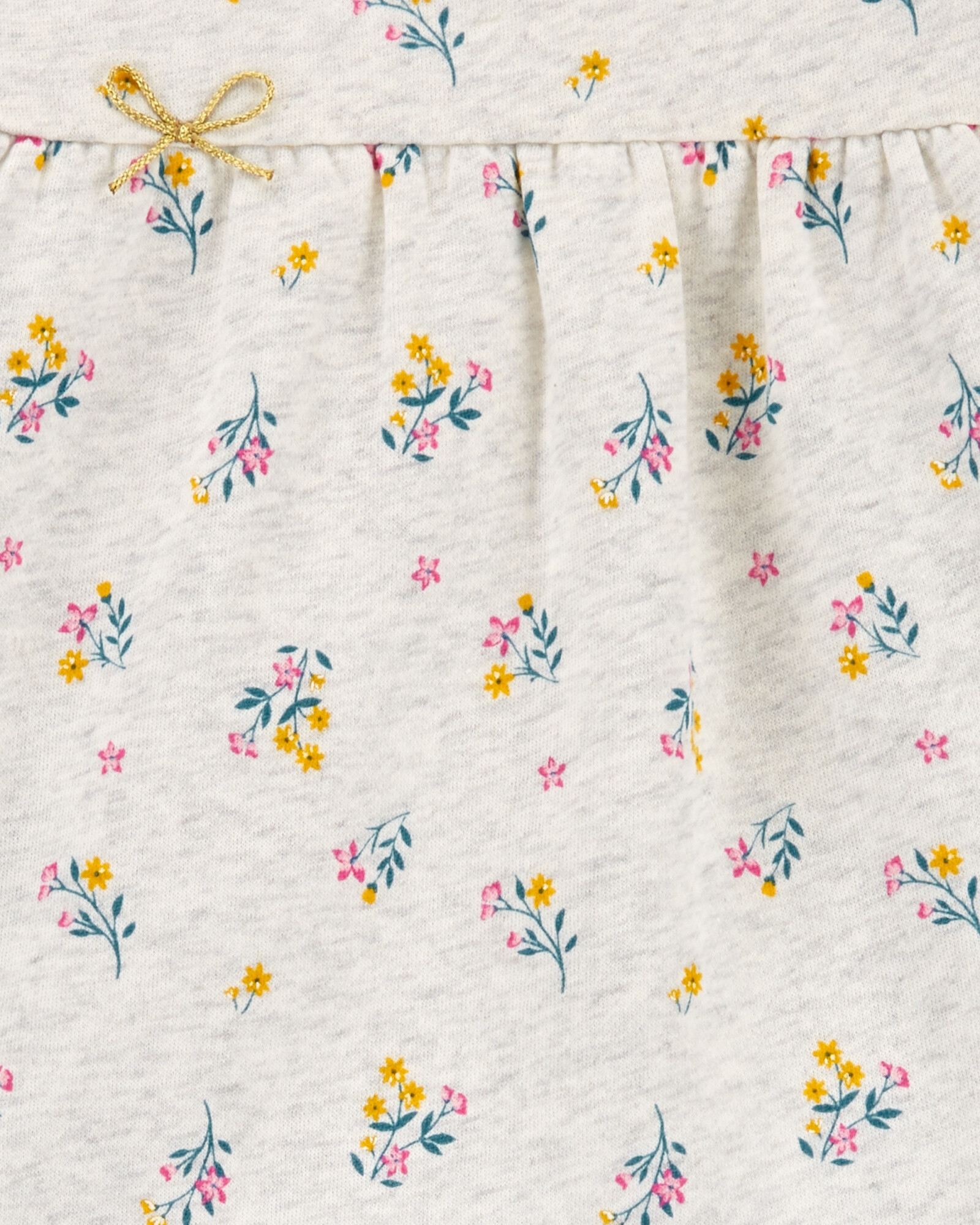 Set dos piezas remera manga larga y leggings metálicas Sin color