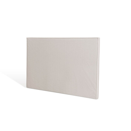 RESPALDO CON FUNDA 1 PLAZA TELA NATURAL-BEIGE MARIA