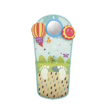 Entretenedor/Panel de Auto para Bebés con Espejo y Juguetes Sol