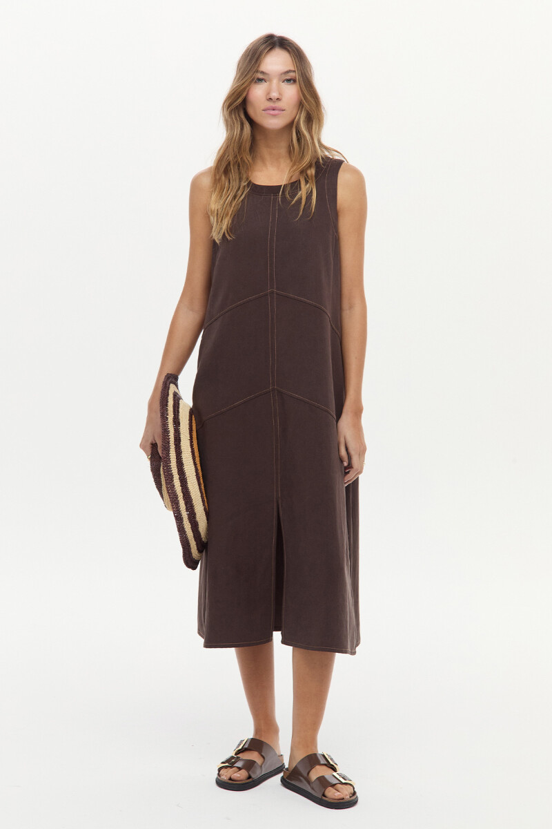 Vestido Italia Chocolate