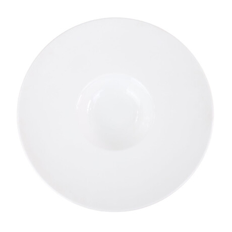 Plato hondo de ceramica con borde ancho Plato hondo de ceramica con borde ancho