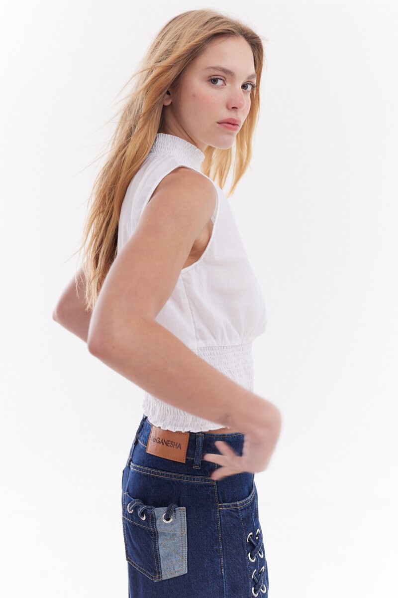 Blusa Flush Blanco