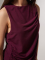 Musculosa Jalan Bordeaux