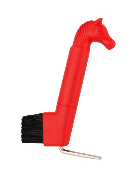 Limpia Cascos con Cepillo Rojo