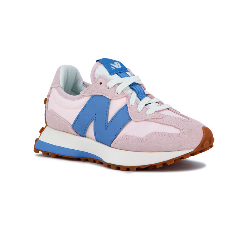 Championes New Balance 327 Rosa Claro-celeste