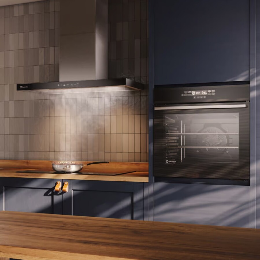 Campana Extractora 90 Cm Pared inox Electrolux EJWL907EXI Campana Extractora 90 Cm Pared inox Electrolux EJWL907EXI