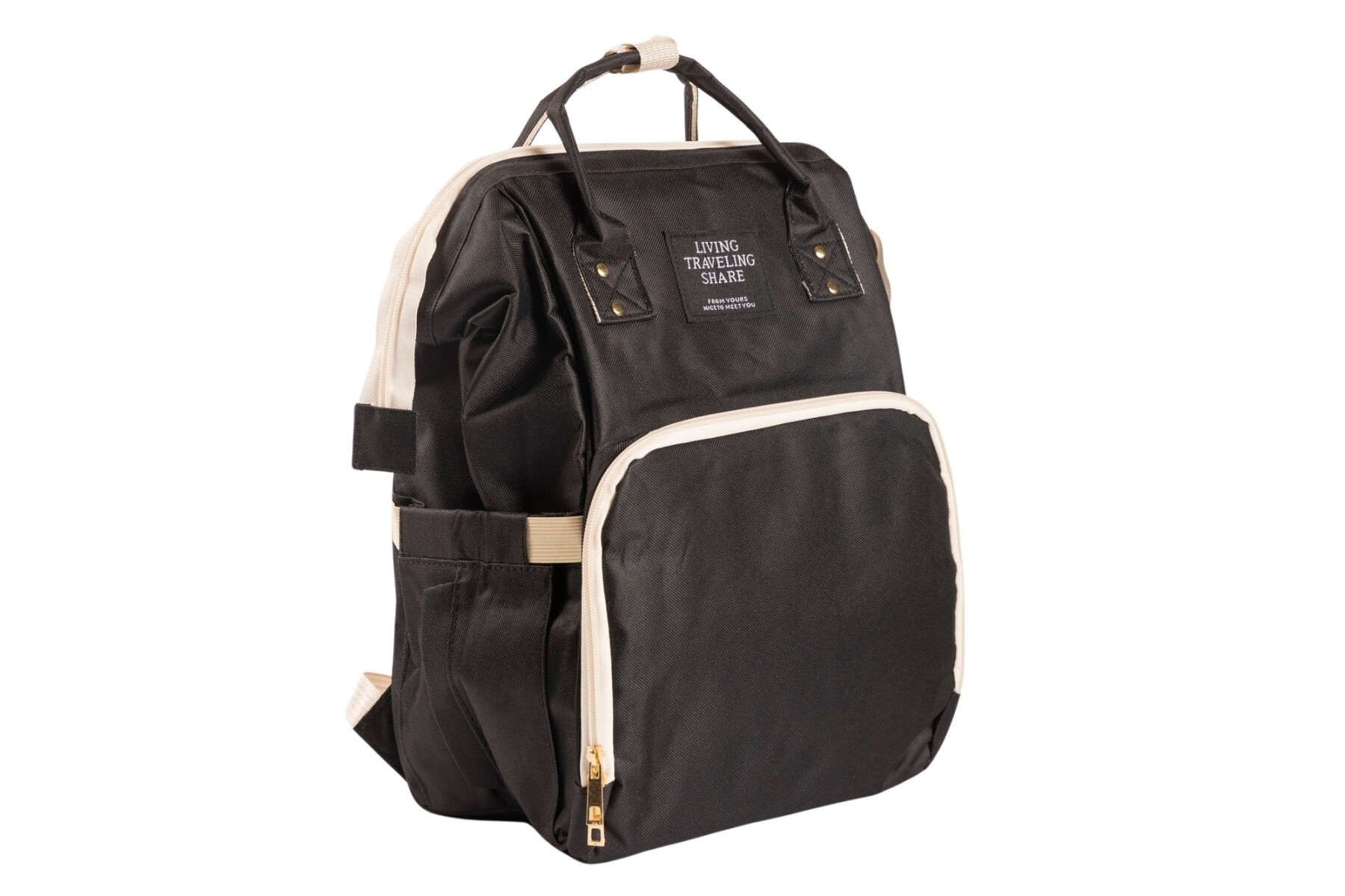CHERRY MOM BAG - BLACK 