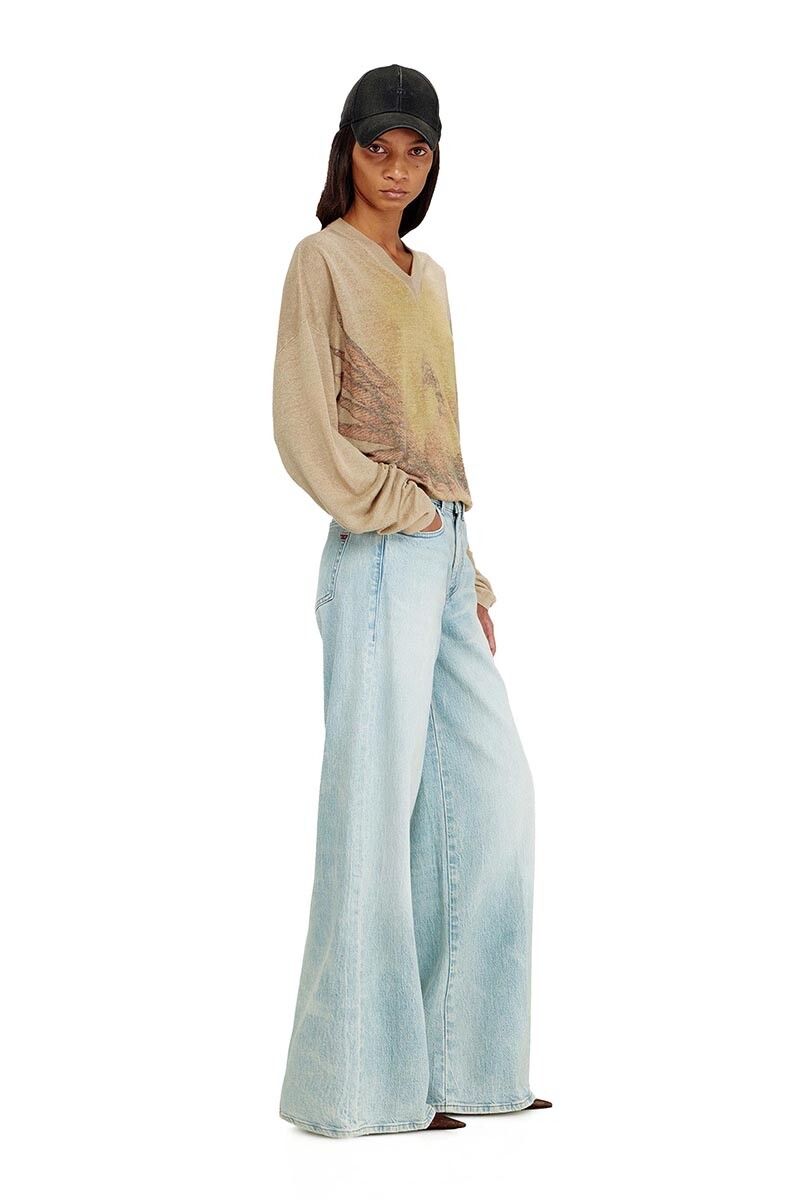 Jean Para Mujer 1978 D-Akemi Azul Claro