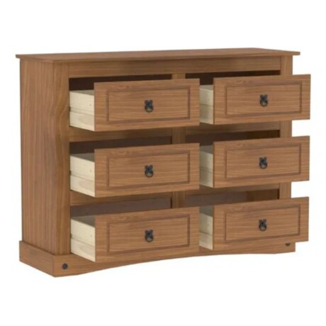 Promo Juego de Dormitorio Linea Naturale + Sommier 2 plazas Hamptons Hybrid Bronze ROBLE