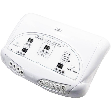 Equipo Detox Sauna Máquina Infrarroja Termoterapia Blanco