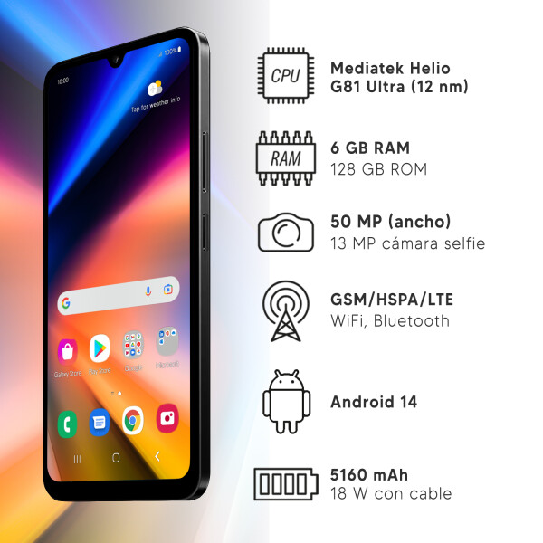 Xiaomi Poco C75 6/128 Gb 4g NEGRO