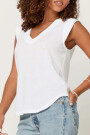 CAMISETA V Blanco