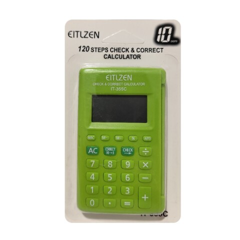 OUTLET Calculadora Eitlzencon tapa It-355C 4 colores fluo Unica