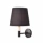 Aplique De Pared Colgante Túnez Negro - Negro