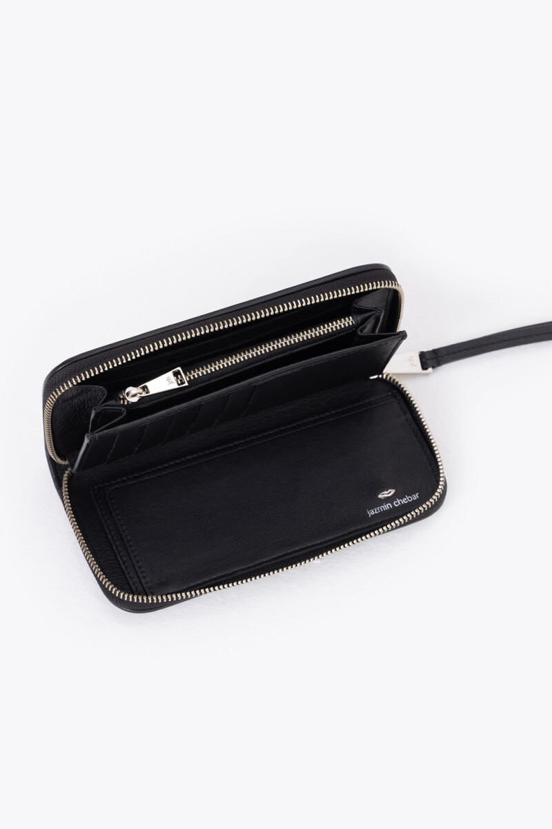 MAXI BILLETERA LIPSTICK Negro