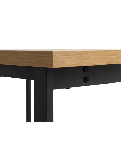 Mesa de comedor AABENRAA 80x120 roble/negro Mesa de comedor AABENRAA 80x120 roble/negro