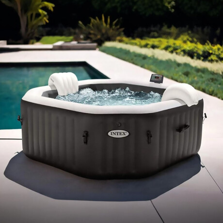 Intex Pure Spa Deluxe Bañera Hidromasaje Inflable 4p Intex Pure Spa Deluxe Bañera Hidromasaje Inflable 4p